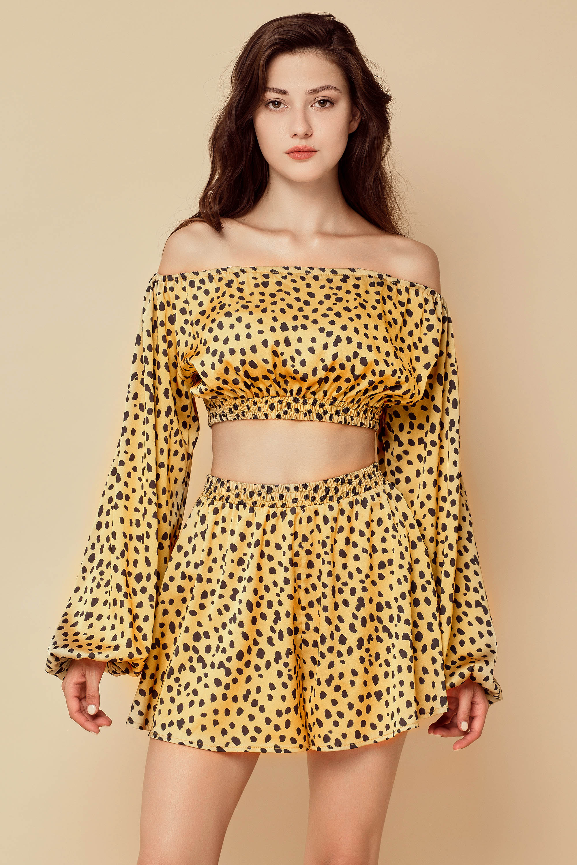 403-730 комплект жіночий (блуза-топ и шорти) Obrana